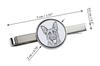German Shepherd Dog, Alsatian Wolf Dog - tie clip with a dog, personalized tie clip, a unique gift for a man from the Art-Dog brand