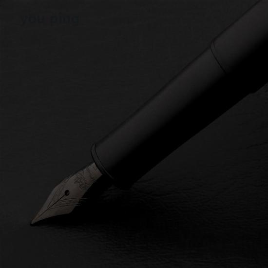 2023 Роскошная авторучка, качество Jinhao 75, металлическая, черная, красная, авторучка, финансовая, офисная, студенческая, школьная, канцелярские принадлежности, чернильная ручка