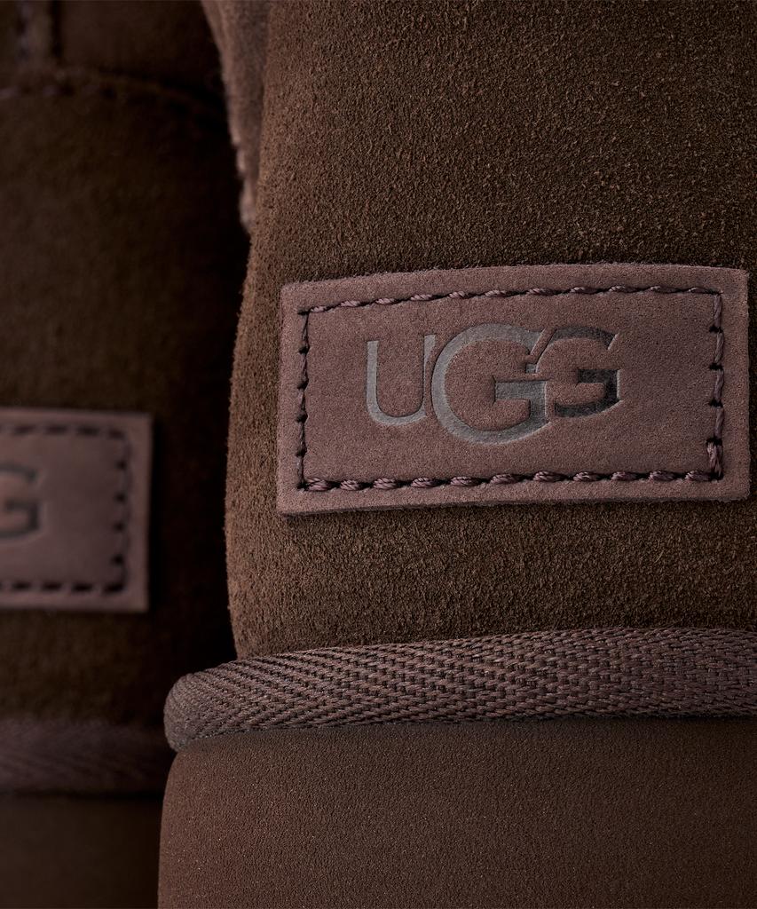 Ugg [Women] Overlock Stitch Mini Boots (Classic Mini Ii) - Dusted Cocoa / 1016222-Ddc
