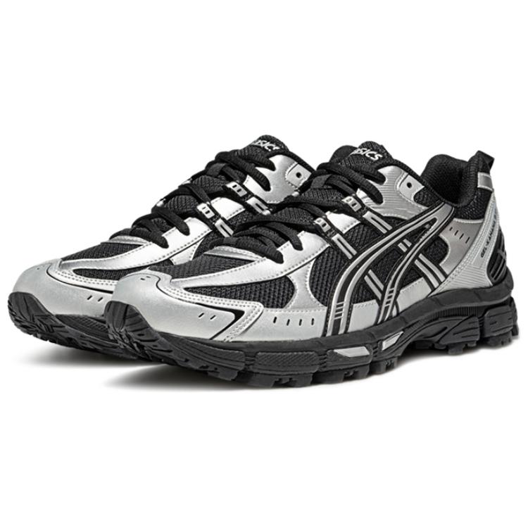 Asics Кроссовки Gel-Kahana 8 Comfortable Versatile Y2K Retro Running Shoes Men Sneakers Silver Black 1011B998-020