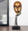 Presents New Lady Face Golden Showpiece, Perfect for Living Room, Entrance of Your Home or Office