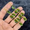 Peridot Gemstone Handmade 925 Sterling Silver Jewelry Earring 3.82" M-2989
