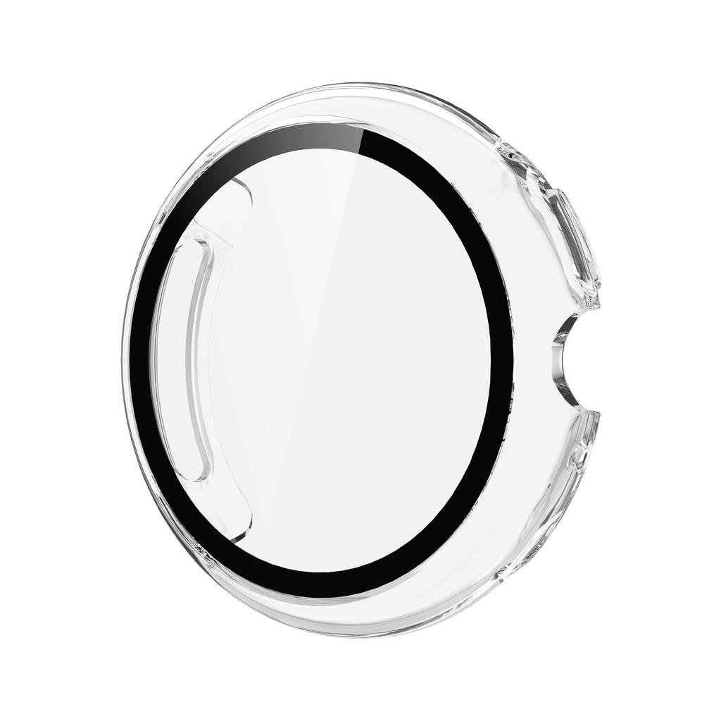 Стекло+Чехол для Google Pixel Watch 4 45мм 41мм PC Чехол Защитный бампер по всему корпусу Закаленное Защита экрана от царапин для Pixel watch4