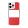 Coque iPhone - Drapeau Pérou - iPhone 14 Pro Max - Souple - Multicolore - Verticale