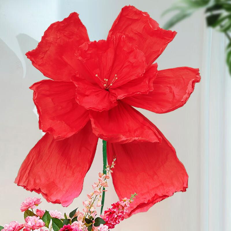 Pink Iris Flower Wedding Decoration Column