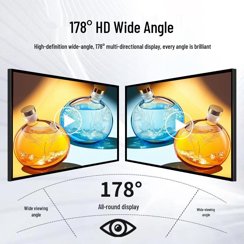 ZhiJia 50-inch Interactive Touchscreen Kiosk Advertising Display CN plug (adapter included)