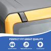 Windshield Pillar Cover Roof Rail Luggage Rack Mounting End Cap Trim Compatible with Ford Bronco Accessories 2021-2025, Carbon Fiber