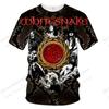 Новая модная футболка с 3D-принтом в стиле Whitesnake для мужчин и женщин, модный уличный стиль, хэви-метал, рок, топы с коротким рукавом