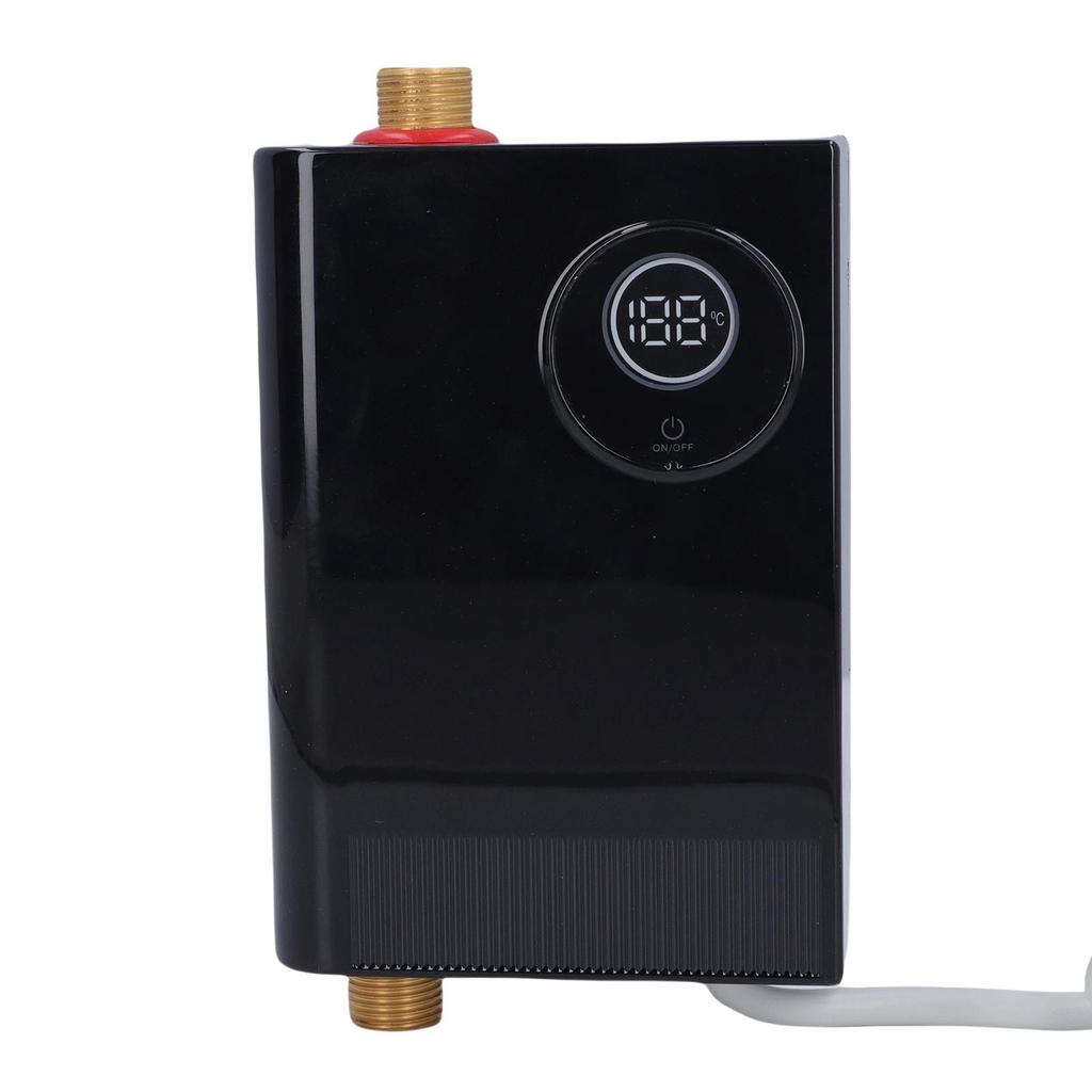 Малый водонагреватель   Рейтинг IPX4 Компактный водонагреватель для кухни Ванной Комнаты Квартиры Автодома
