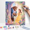 Disney Красавица и Чудовище масляная живопись по номерам набор для рисования ручной работы DIY украшение для дома подарок