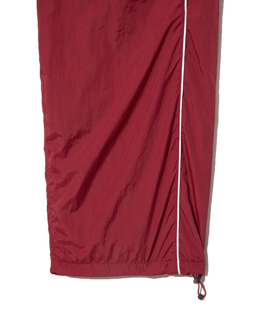 PHYSICAL DEPARTMENT Nylon Tail Track Pants_Burgundy