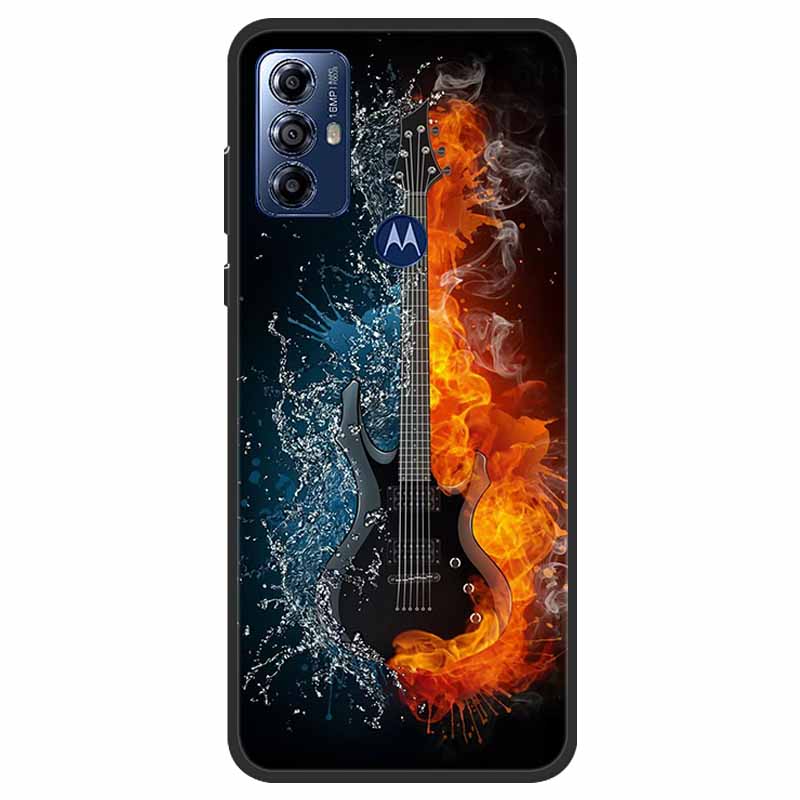 Чехол для Motorola Moto G Play 2023 Мягкий силиконовый задний чехол для Moto G Play 2023 Чехол GPlay 2023 Черная крышка для телефона