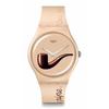 Swatch LA TRAHISON DES IMAGES BY RENE MAGRITTE SWATCH ART JOURNEY 2023 SO29Z124 Beige Watch