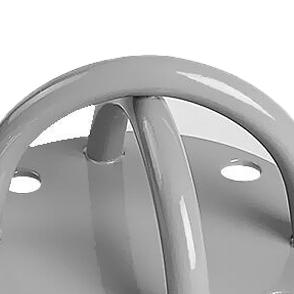 Подвес для качелей Железо Устойчивый к ржавчине Высокая грузоподъемность Крюк для качелей для гамака Вентилятор Серебристый