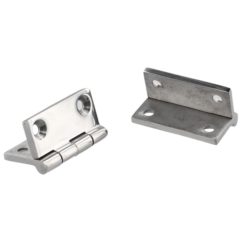 Marine Use 1.5 X 1.5 Marine Butt Hinges Easy Installation Boat Hinges Boat Hatch Hinges Solid Metal Construction