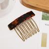 Small Size 7 Teeth Insert Comb Clip Women Hair Styling Hairpins Women Headwear Jewelry Bangs Broken Hair Comb Clip Girls Gifts