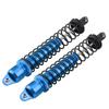 2pcs Set RC Aluminium Alloy Shock Absorber Damper for TRAXXAS XMAXX 1 5 Car (Navy Blue)