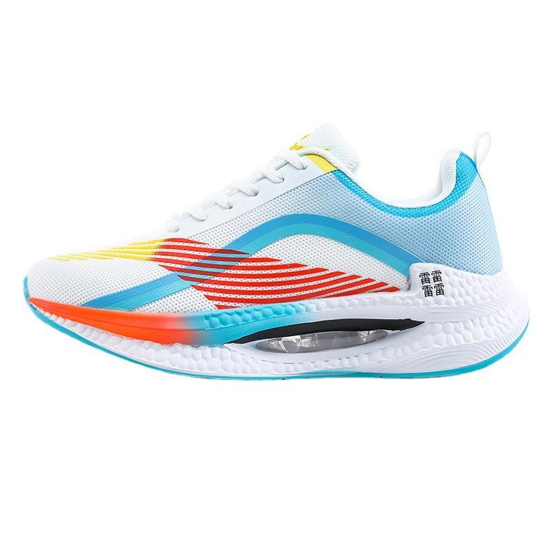 2025 Cold Sticky Dead Shadow Couple Explosion Sports Shoes Shock Absorption Running Air Cushion Popcorn Sports Running Shoes Marshmallow