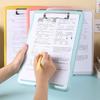 Nursing Student Clipboard 2 In 1 Storage Foldable Clipboard Waterproof A4 Size Paper Storage Compartments Clipboard Box