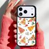 Чехол для телефона Pizza Food Bacon Cheese для iPhone 17 Air 16e 15 14 13 Pro Max Задняя крышка для 12 11 Pro Coque