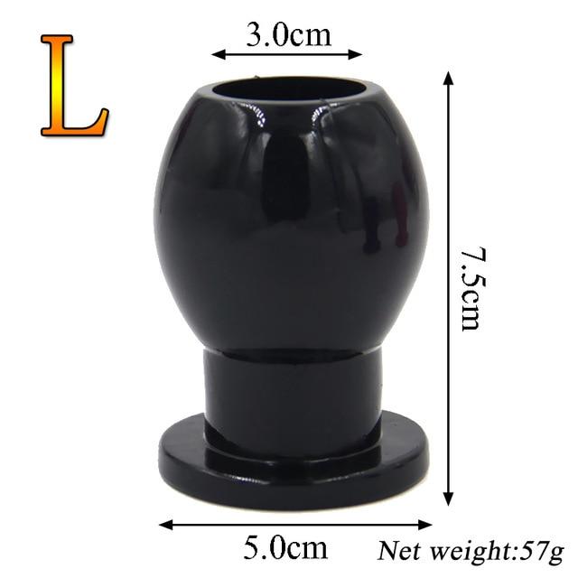 Невибрирующие анальные пробки полая анальная пробка силиконовая БДСМ клизма зеркало фетиш извращенец