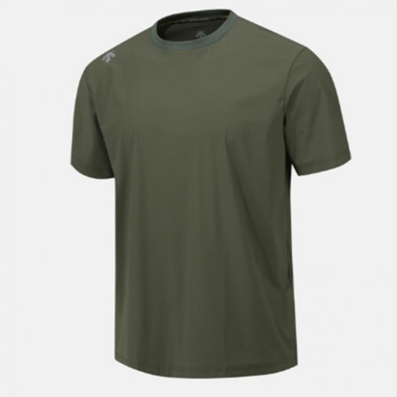 Футболка DescenT Running Cooling с коротким рукавом B1 sq223rTs44 Blk0 Khk0 Lim0 whT0