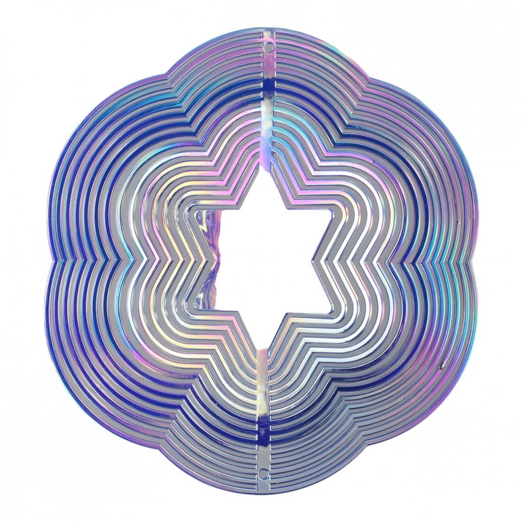 3D Колокольчик ветра Красочное украшение для сада Подвесной кулон