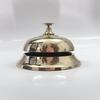 Звонок для ресепшена из латуни, элегантный гостиничный звонок, настольный звонок, домашний декор 8,89 см