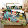 New Eden E92 Maintenance Robot A37 Scout Robot Post-Apocalyptic Pastoral Farm HD Print Bedding Set Duvet Cover + 2 Pillowcases