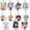 Мультяшный DATE A LIVE Аниме Ицука Сидо Ятогами Тока Милый Акриловый Брелок Женский Брелок Мужской Автомобильный Брелок Аксессуары Украшение