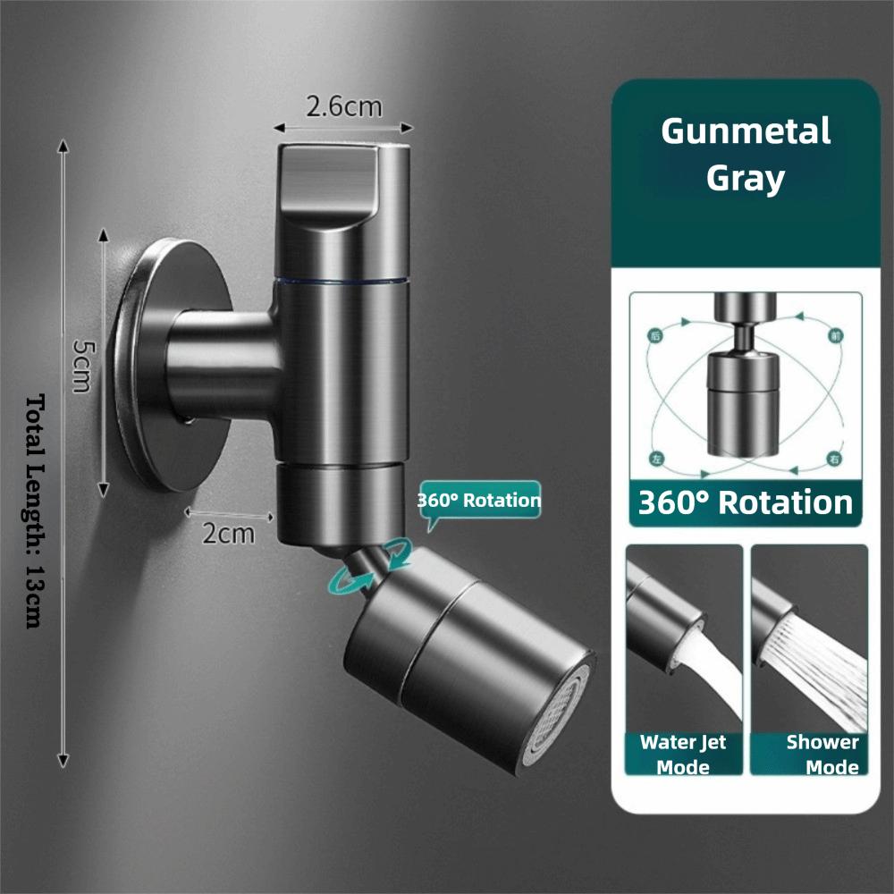 Stainless Steel In-wall Faucet Splashproof Design Mop Pool Faucet Basin Faucet Bathroom Use