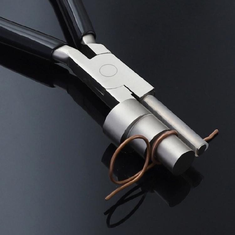 Удобный захват 6-дюймовые плоскогубцы с плоскими губками и круглыми губками для ювелирных изделий для мелких компонентов