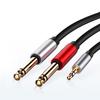 Jack 3.5mm To 6.35mm Adapter Audio Cable for Mixer Amplifier CD Player Speaker 6.5mm 3.5 Splitter Jack Male Audio Cable