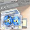 Small Open Reel Blank Audio Tape 45 Minutes Mini Recording Cassette Standard Empty Tape For Voice Recording Single Unit