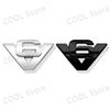 Creative Car 3D Metal Chrome Sticker Emblem V6 V8 Logo Badge Car Tail Trunk Side Body Decoration Universal Auto Accessories