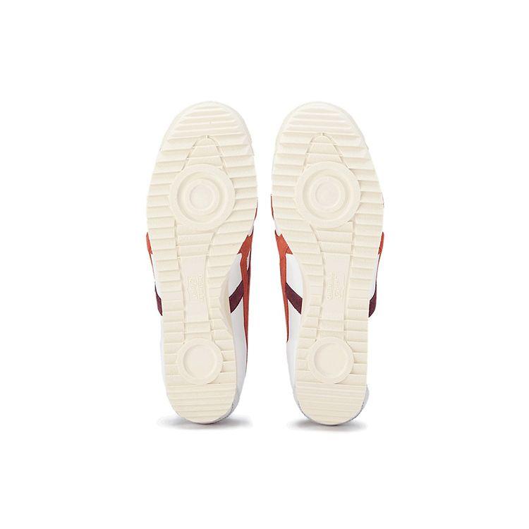 Onitsuka Tiger Limber 66 Prestige White Orange Red Women's Low Top Retro Lifestyle Sneakers 1182A096-102