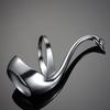 Zinc Alloy Creative Swan Base Dessert Tableware Fruit Fork Water Monster Sign Placement Decorative Ornament Gifts