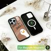 Чехол для телефона с уткой для iPhone 17, 16, 15, 14, 13, 12, 11 Plus, Pro, магнитный с Magsafe, беспроводная зарядка