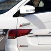 3D Металлическая Наклейка Хромированный Значок на Кузов Автомобиля Эмблема на Багажник Стайлинг Автомобиля Для Mitsubishi Lancer ASX Mirage Pajero-Sport Xpander Attrage
