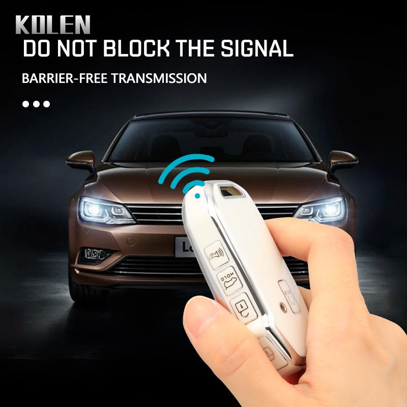 ТПУ Чехол-оболочка для корпуса брелока автомобильного ключа для Kia K3 Kx3 Kx7 K5 Sportage Carnival Mpv Telluride Sx Gt Line Бесключевые автомобильные аксессуары