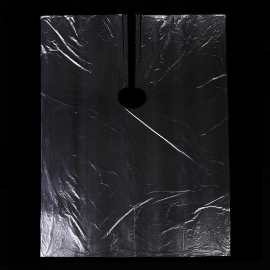 50 шт. прозрачные одноразовые пластиковые парикмахерские накидки-шаль для окрашивания волос фартуки