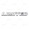 3D Metal LIMITED Logo Car Rear Trunk Fender Emblem Badge Decals Styling Accessories