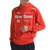 Толстовка с капюшоном Descente Light Smooth Sweat Full Zip Stretch Training Running ST4FSW41M M [Move Sports] RD00(ST4FSW41M)