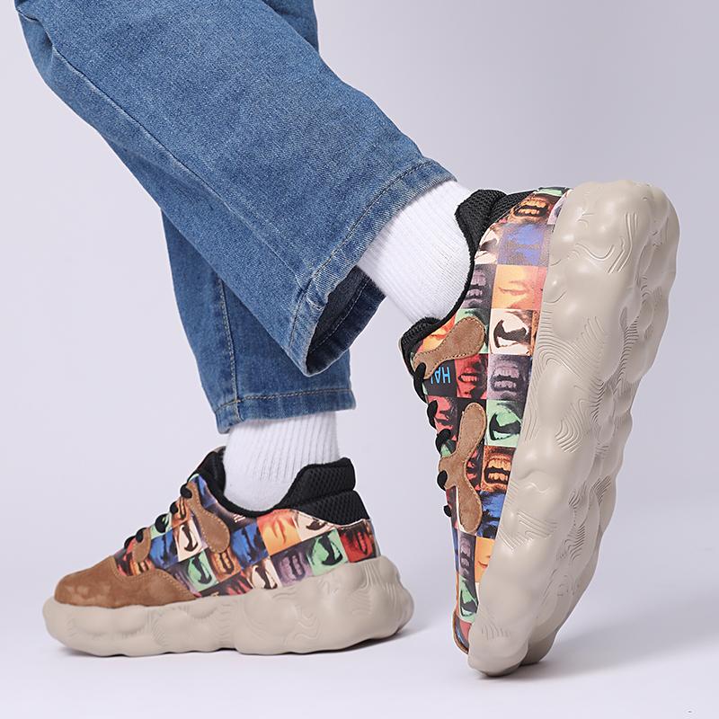 Мужская обувь Широкие ноги Толстые туфли с большим носком Широкий носок Повседневная обувь для мужчин Кроссовки Мужская повседневная обувь Мужская обувь теннис Роскошная обувь