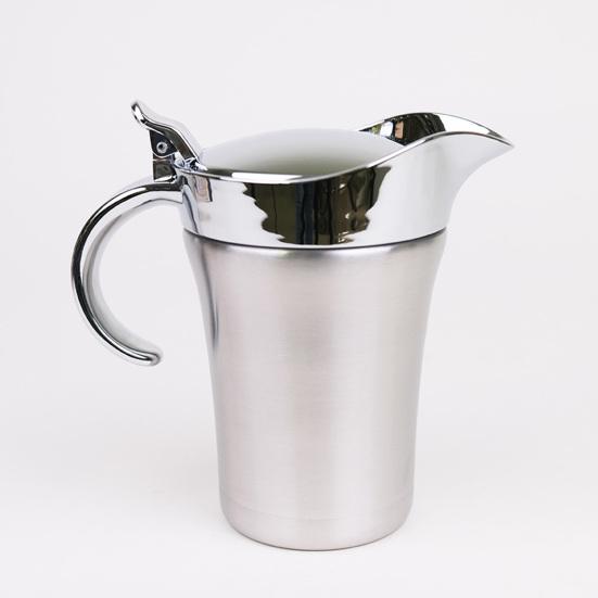 500/750 мл соусник с крышкой и ручкой, герметичный соусник с двойной изоляцией, пищевой контейнер для соуса из нержавеющей стали для кремовой заправки для салата