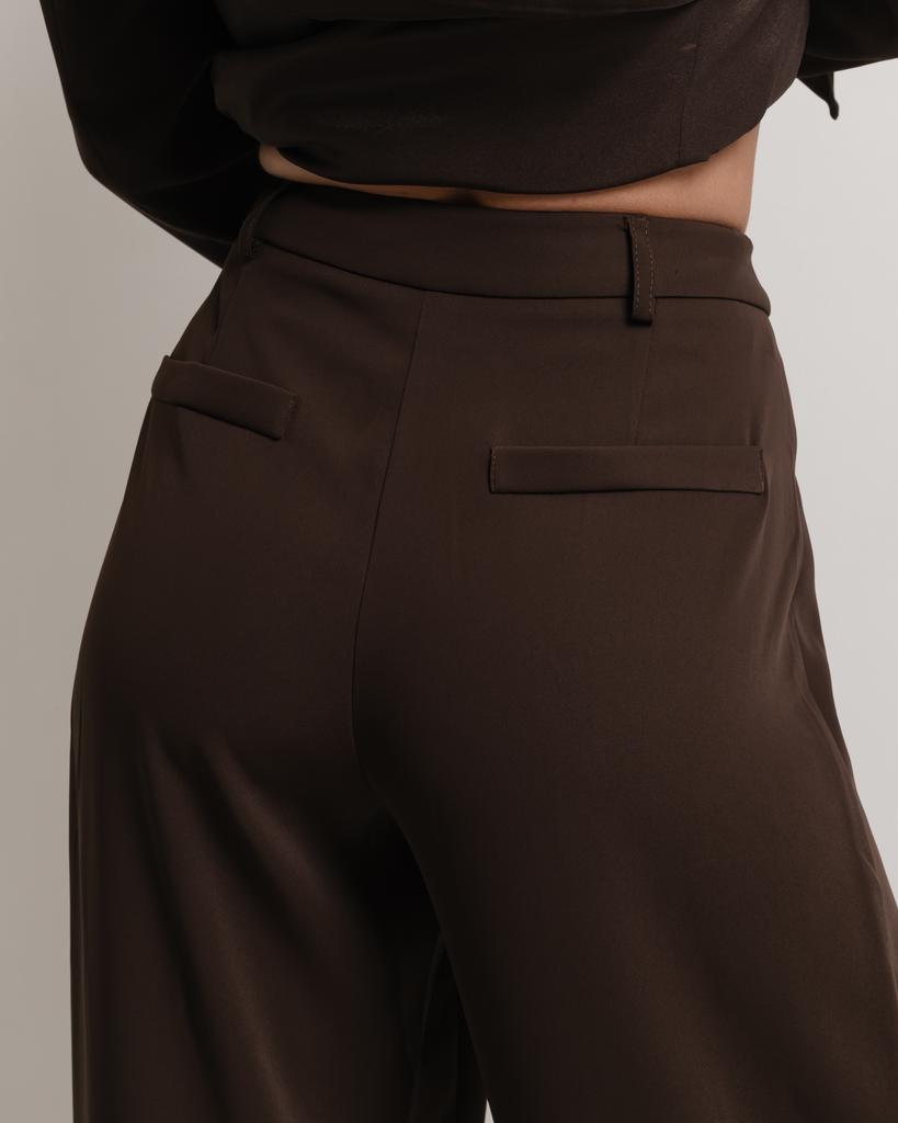 Костюм женский Phardi 7023 36 коричневый (пиджак, брюки)