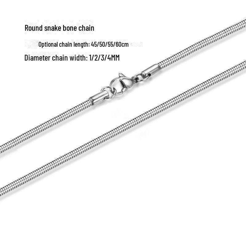 Универсальный мужской кулон из нержавеющей стали с цепочкой