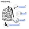 Battle Cats Рюкзак-мешок с рисунком Неколуга Горячая Распродажа Daypack Большой Вместимости Детский Рюкзак для Книг Школьный Рюкзак Наплечные Сумки для Мужчин Женщин