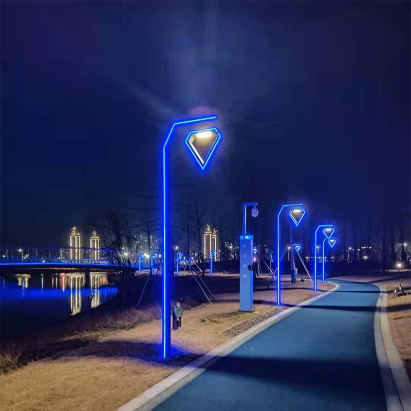 Jun Ding Ying Aluminum Extruded 3-meter Waterproof Garden Light