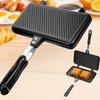 Heat-resistant Breakfast Sandwich Baking Pan Aluminium Zinc Zinc Alloy Sandwich Maker Pancake